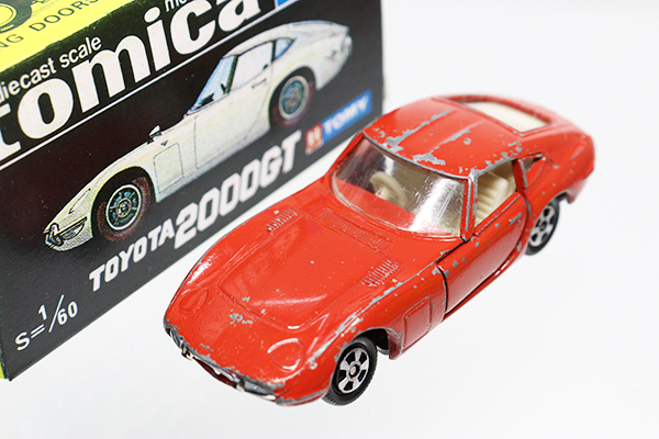 TOMICA トミカ トヨタ2000GT 銀色 1Aホイール 色指定箱 TOMICA トミカ