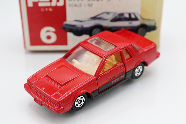 ミニカーショップ ケンボックス トミカ 赤箱(日本製)☆6☆日産シルビア