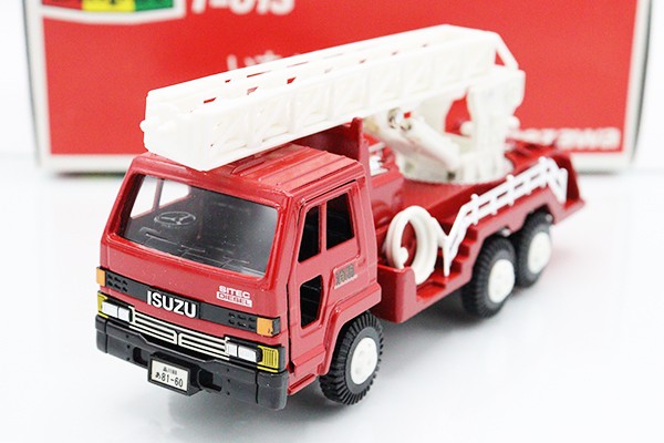 ミニカーショップ ケンボックス ダイヤペット☆T-013☆いすゞ梯子消防