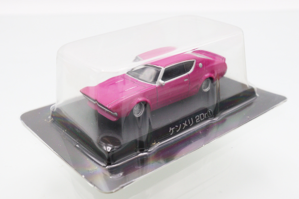 ミニカーショップ ケンボックス アオシマ☆1☆日産ケンメリ 2Dr(ピンク