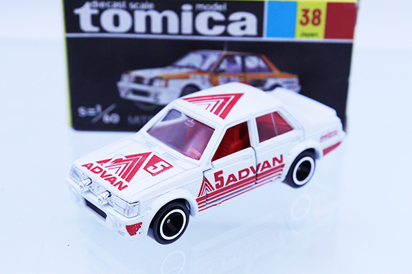 トミカ 三菱ランサーターボ 輸出仕様 ADVAN トミカ 三菱ランサーターボ