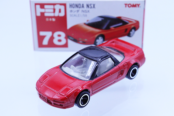 ミニカーショップ ケンボックス トミカ 赤箱(日本製)☆78☆ホンダNSX