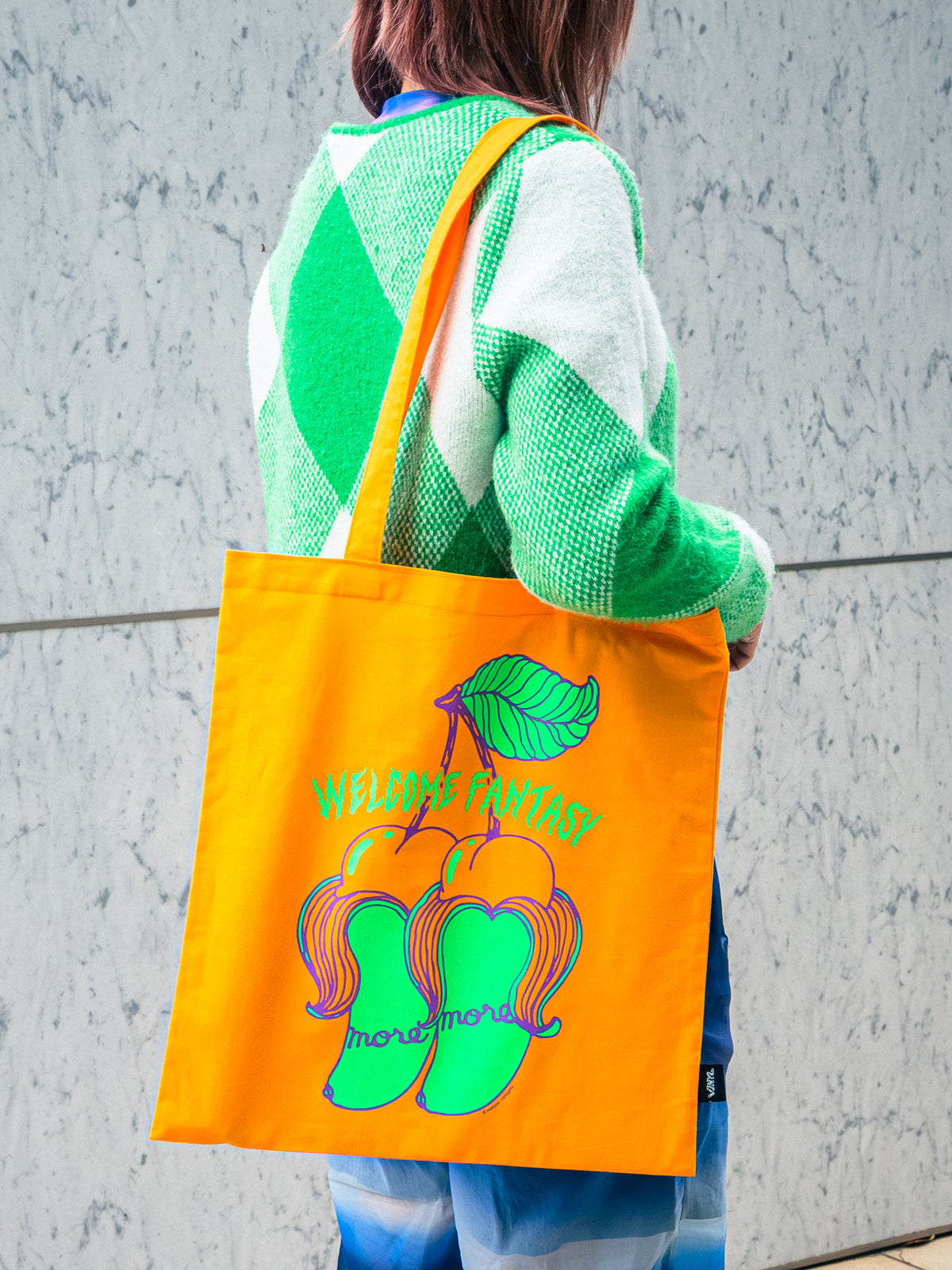 トートバッグ（オレンジ） / ヤナギダマサミ