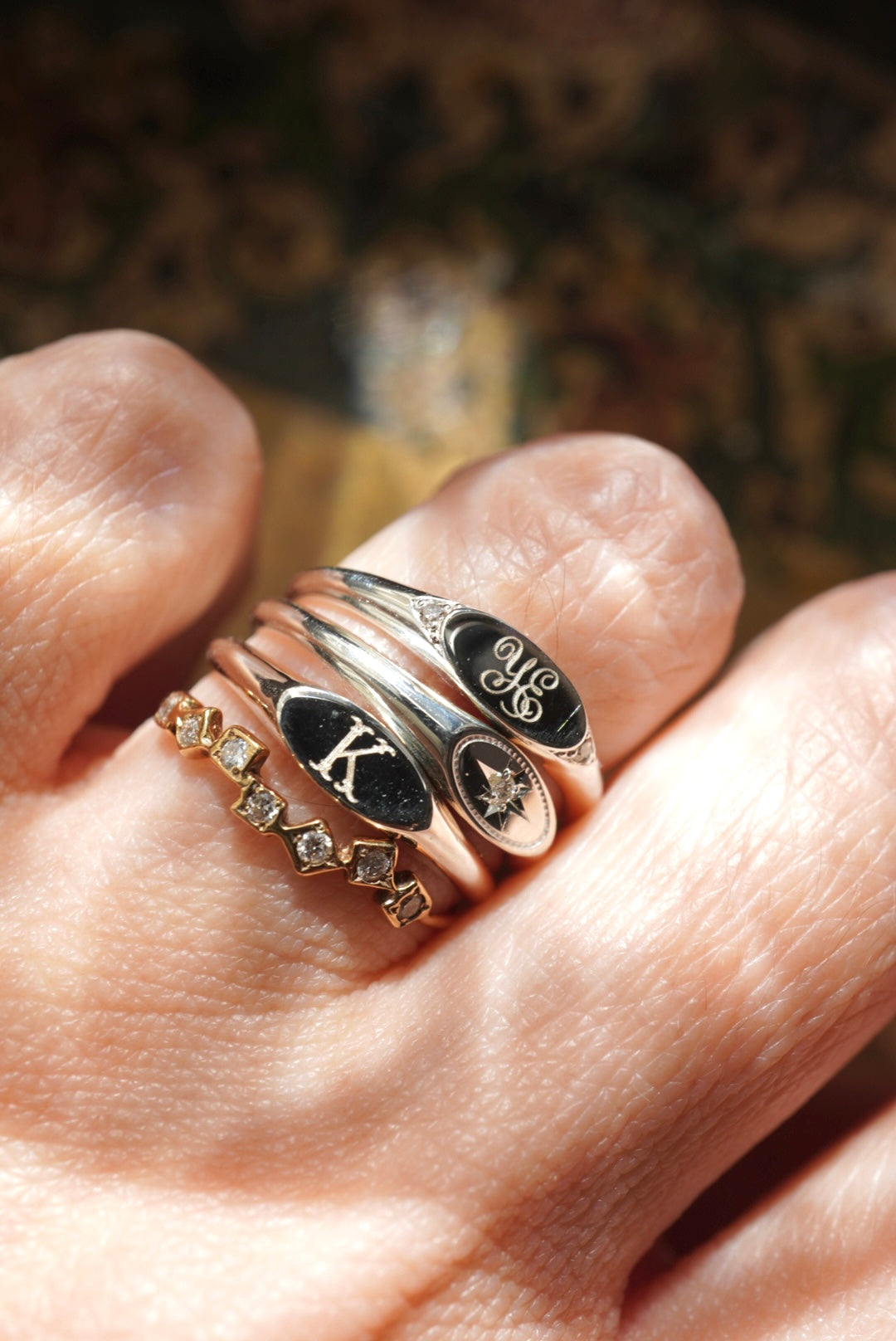 新品！ Tikashi K10 × SV925 シグネットリング