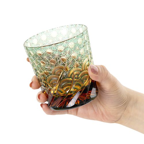 ガラス細工、さらに、器、カットガラス、切子グラス、菓子沙羅、食器