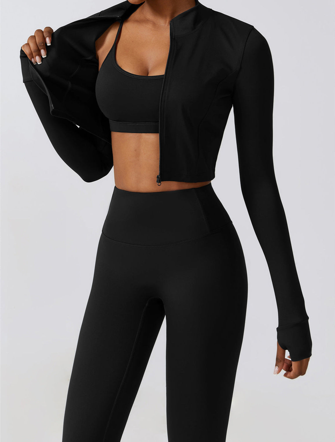 クラシックセット：ジャケット、ブラ、レギンス – Kibra Athleisure Brand