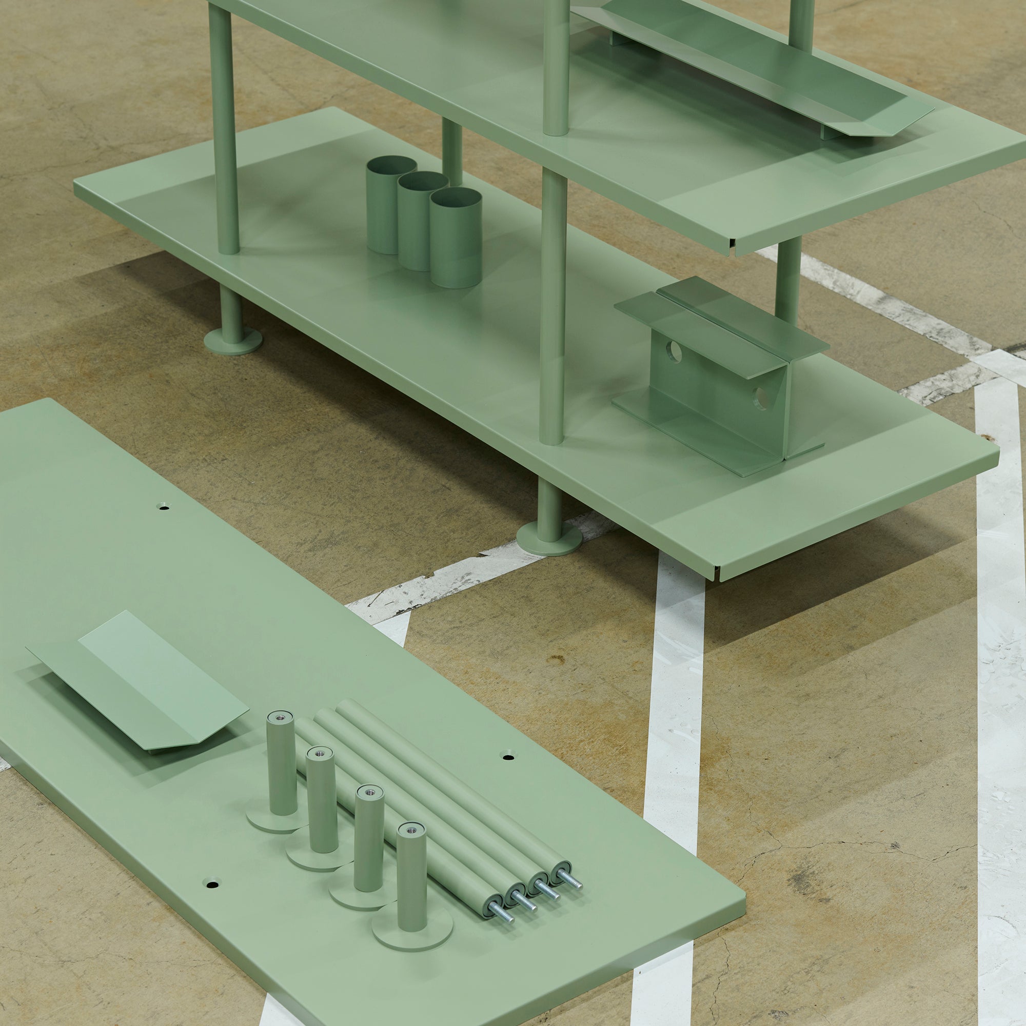 シェルフ - 02 - ライトグレー / 4th - KIT