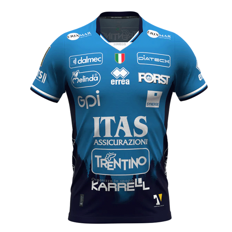 バレーボール イタリア セリエA トレンティーノバレー公式綿100%T