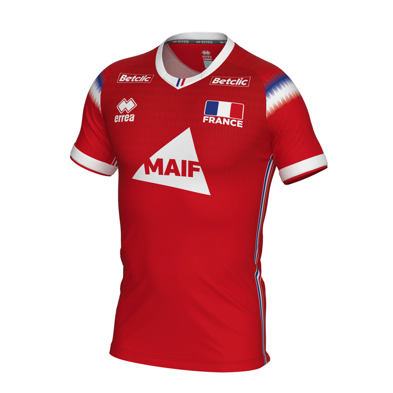 ☆フランス代表 バレーボール ユニフォーム ゲームシャツ ウェア