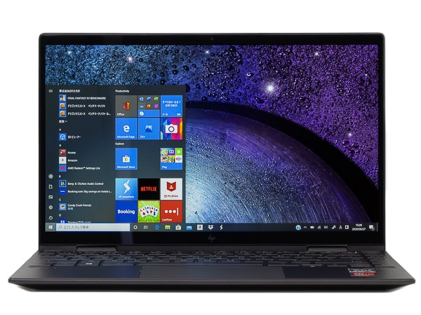 HP ENVY x360 13-ay（AMD） レビュー：Ryzen搭載で超パワフルな極薄13