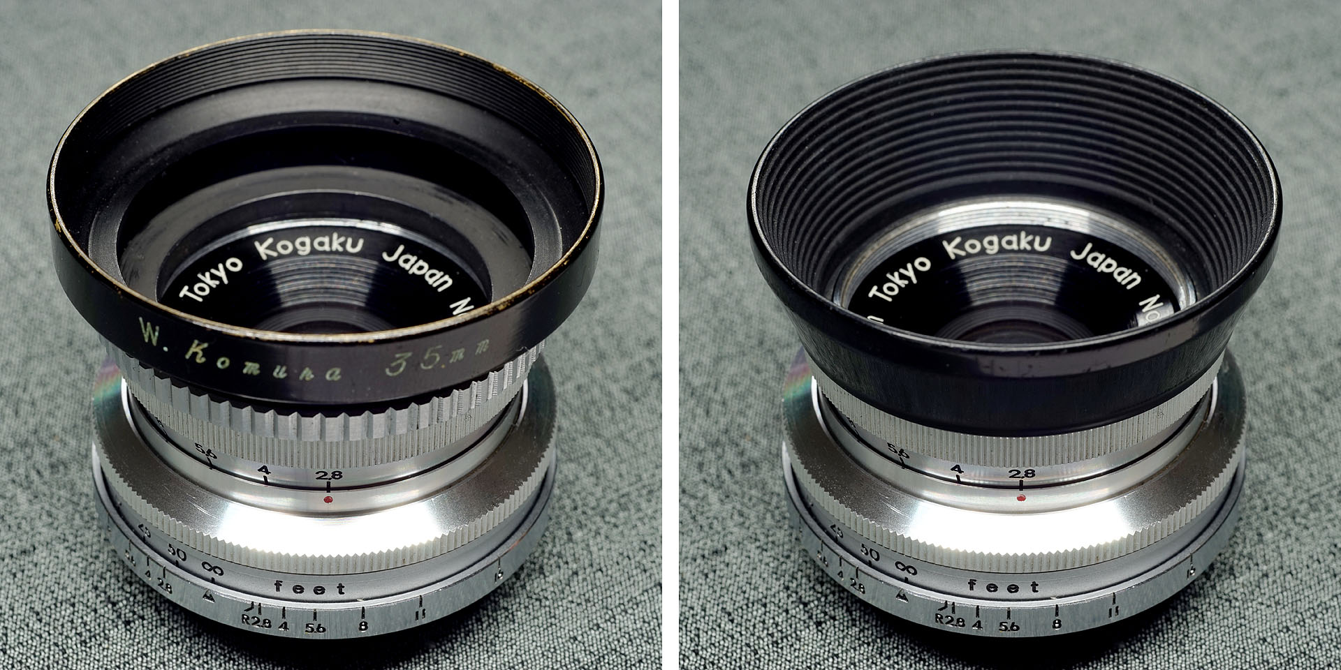 独特な外観と豊かな色乗り ／ トプコール Topcor 3.5cm f2.8 - koiWide