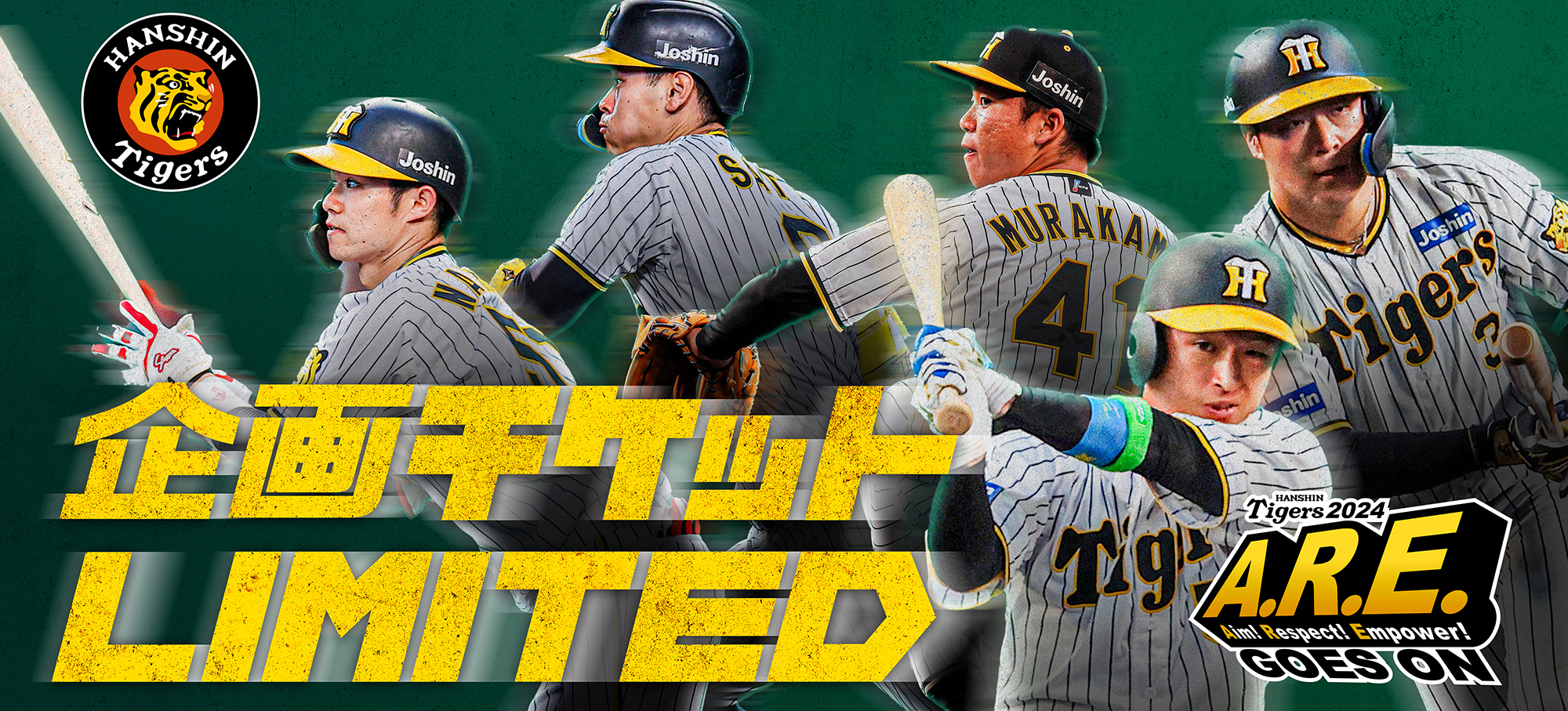 HANSHIN Koshien STADIUM 2024 企画チケットLIMITED | 阪神甲子園球場