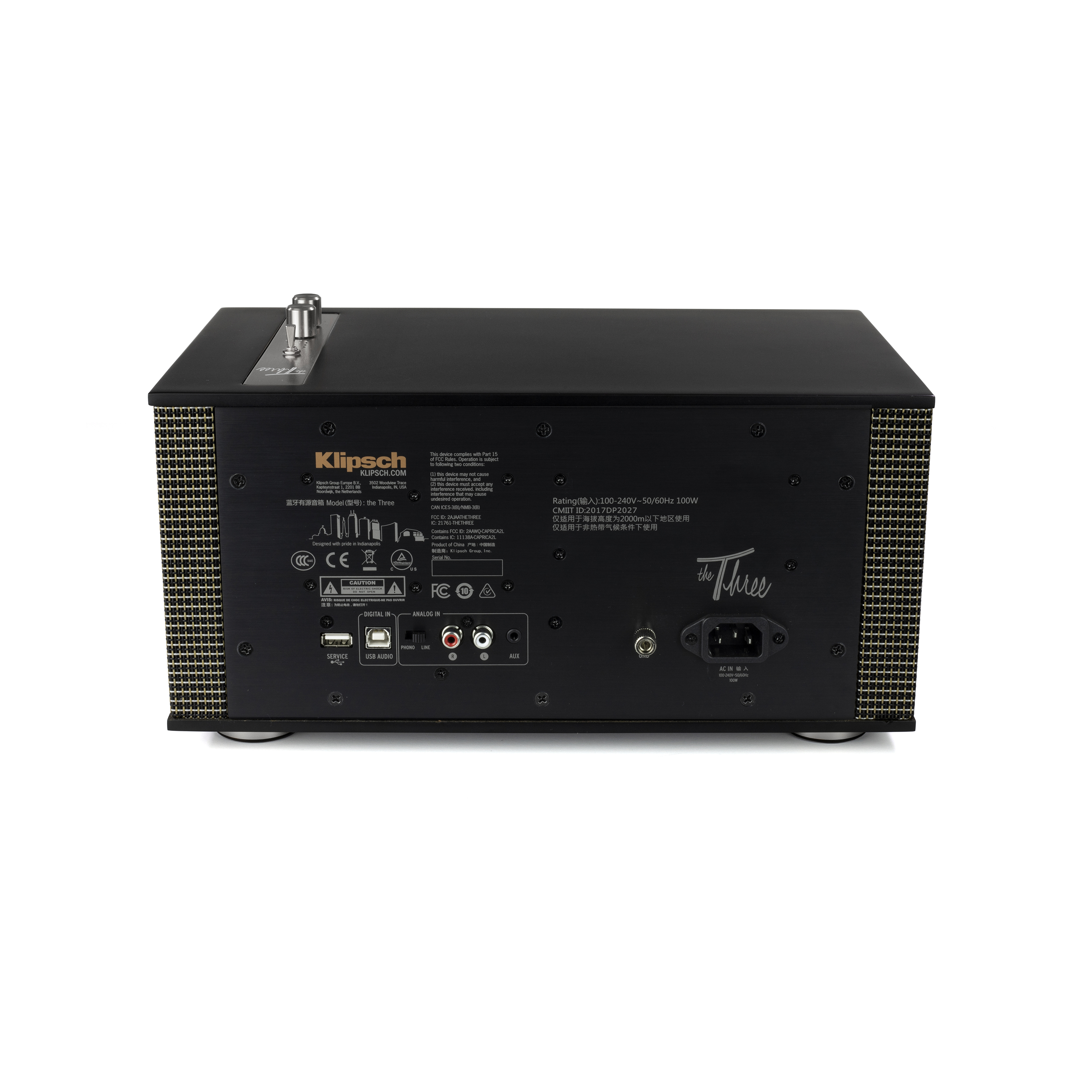 Klipsch | The Three II - Best Wireless Shelf Stereo