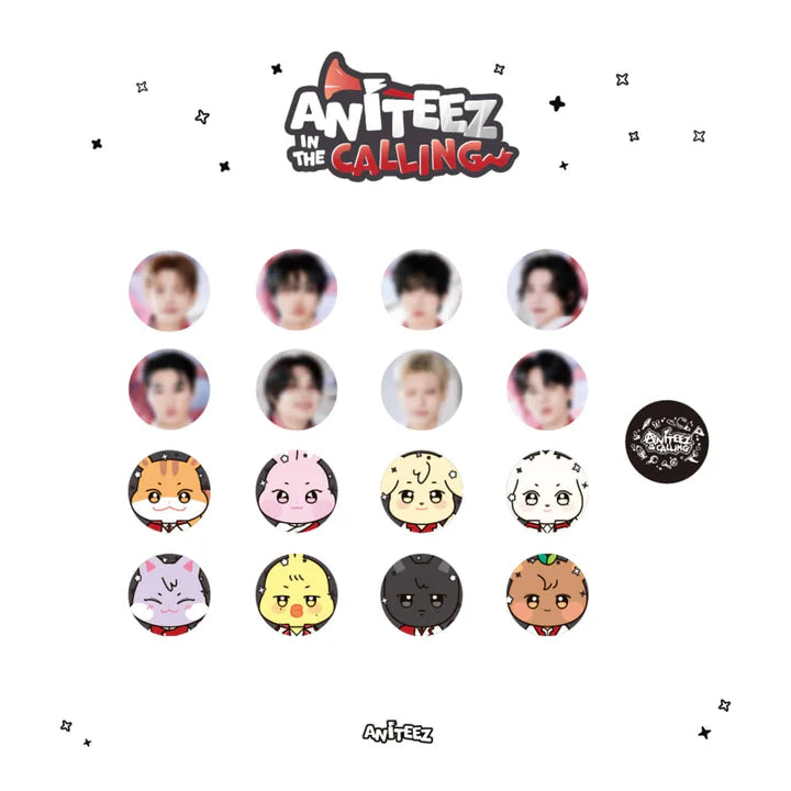 ATEEZ - Can Badge (Random) [ANITEEZ IN THE CALLING Official MD