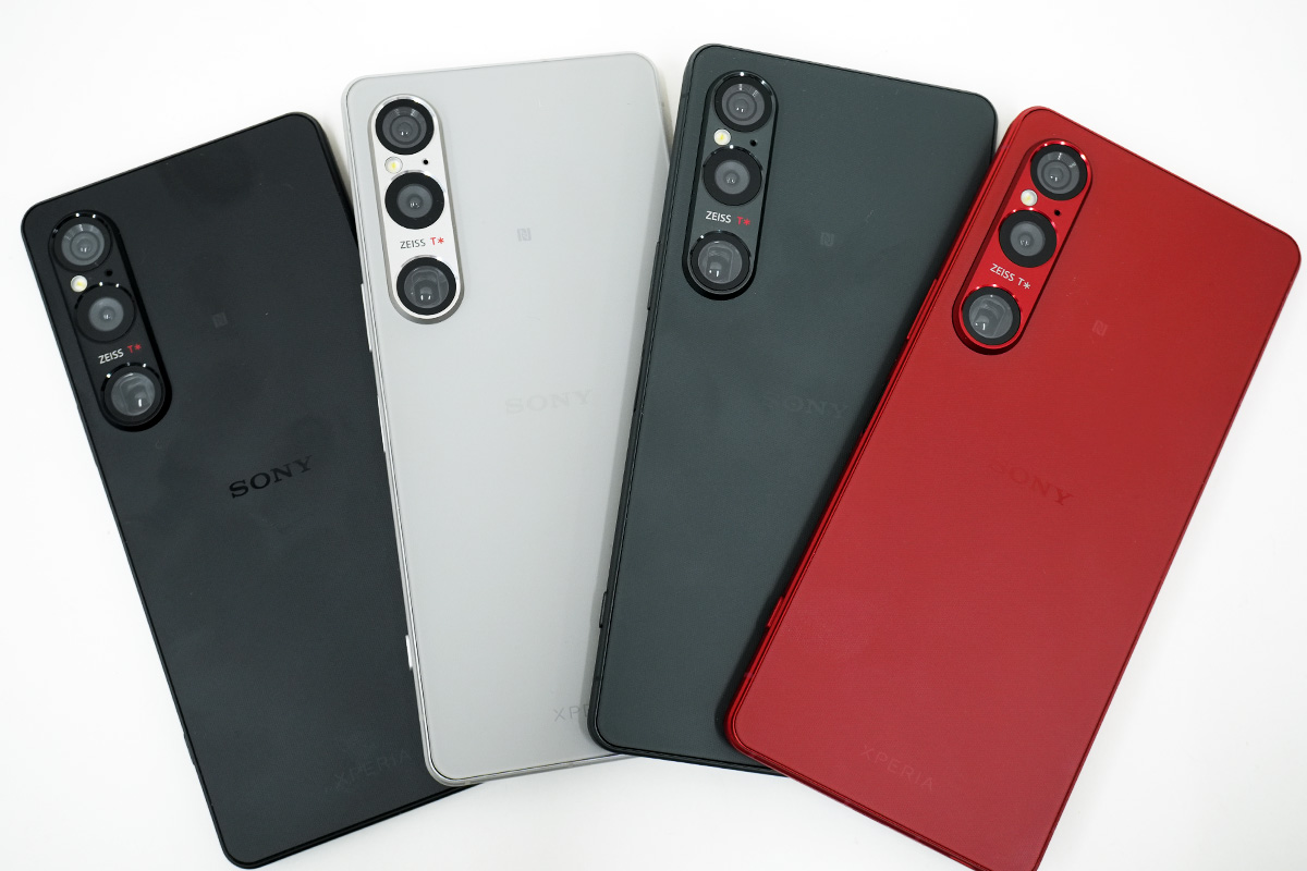 Xperia 1 VI」SIMフリーモデルは、3モデル4カラー全10種類。どのモデル