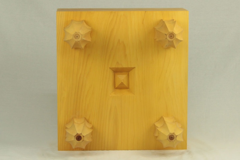 日本産本榧碁盤 5寸木裏 213023