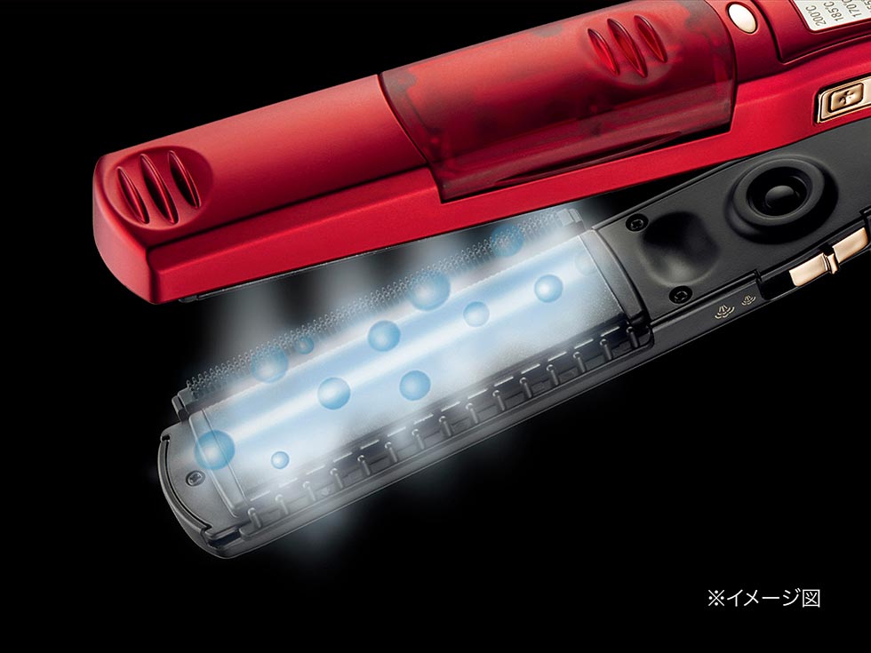 販売終了】マジックシャインスチームストレートアイロンVSS-7102