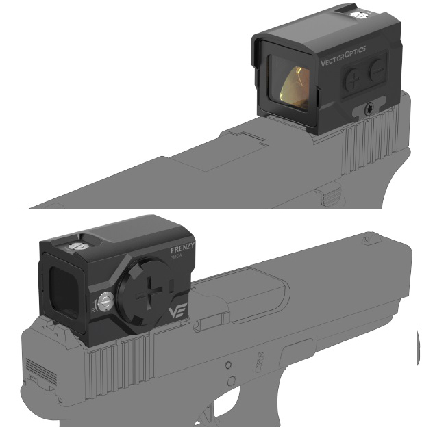 L.A.ホビーショップ / リフレックスサイト Frenzy Plus 1x18x20 /BK