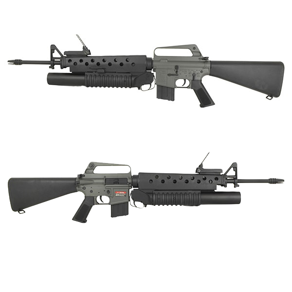 L.A.ホビーショップ / 電動ガン : M16A1パーカーライズ with M203