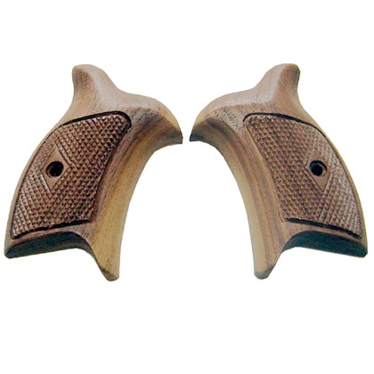 L.A.ホビーショップ / 木グリップ : ポリスリボルバー用 ハーフ