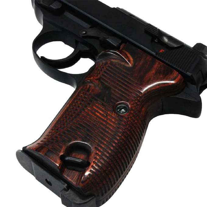 L.A.ホビーショップ / マルゼン ワルサーP38対応ウッドグリップ [AWG