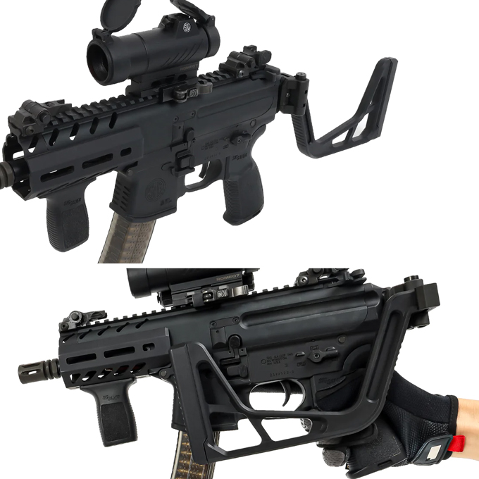 L.A.ホビーショップ / フォールディングレイルストック NEO 【バイザー