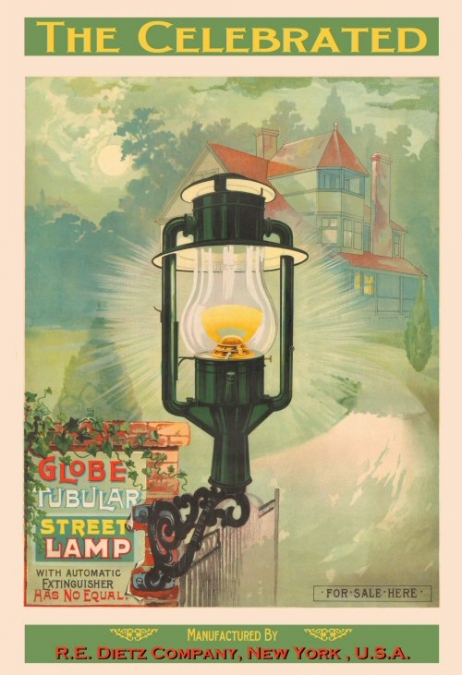 Dietz Globe Tubular Poster (Oversized) — The Source for Oil Lamps