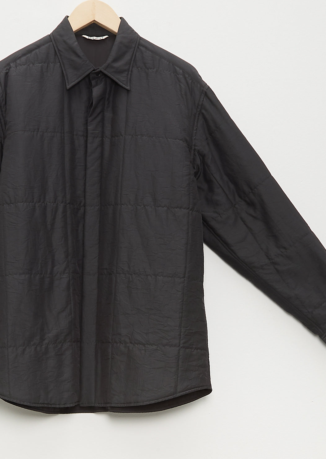 Quilted Light Silk Cotton Shirt – La Garçonne