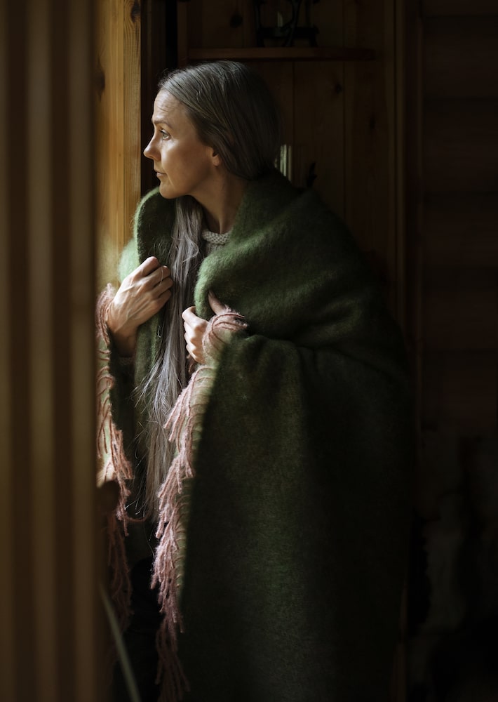 REVONTULI mohair blanket 130x170cm+fringes – LAPUAN KANKURIT（ラプ