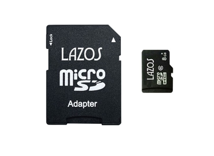 Lazos microSDHCメモリーカード 8GB CLASS10 紙パッケージ | LAZOS-LIFE