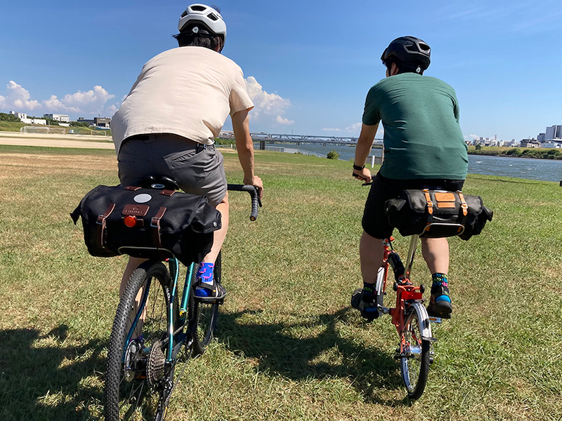 ブロンプトンにも装着可能！World Adventure Saddle Bag - LIFE with