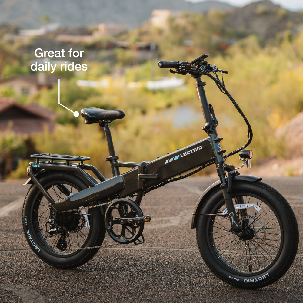 XP4 Step-Over 500w Grey Electric Bike | Lectric eBikes®
