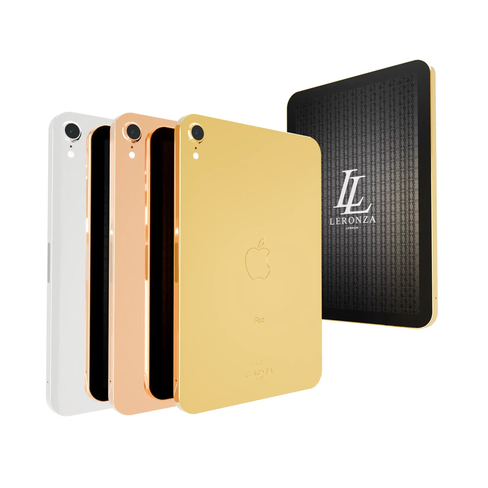 The New 24k Gold Apple iPad Mini customized by Leronza
