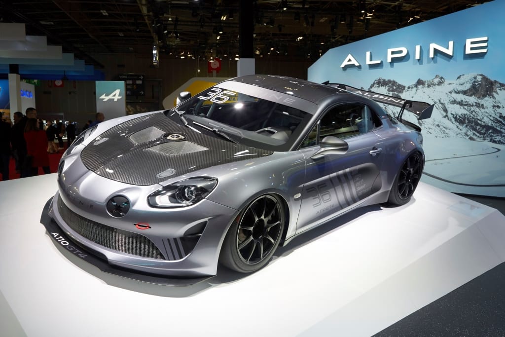 アルピーヌ【パリ・サロン2018】GT4マシンでサーキットに殴り込み - LE