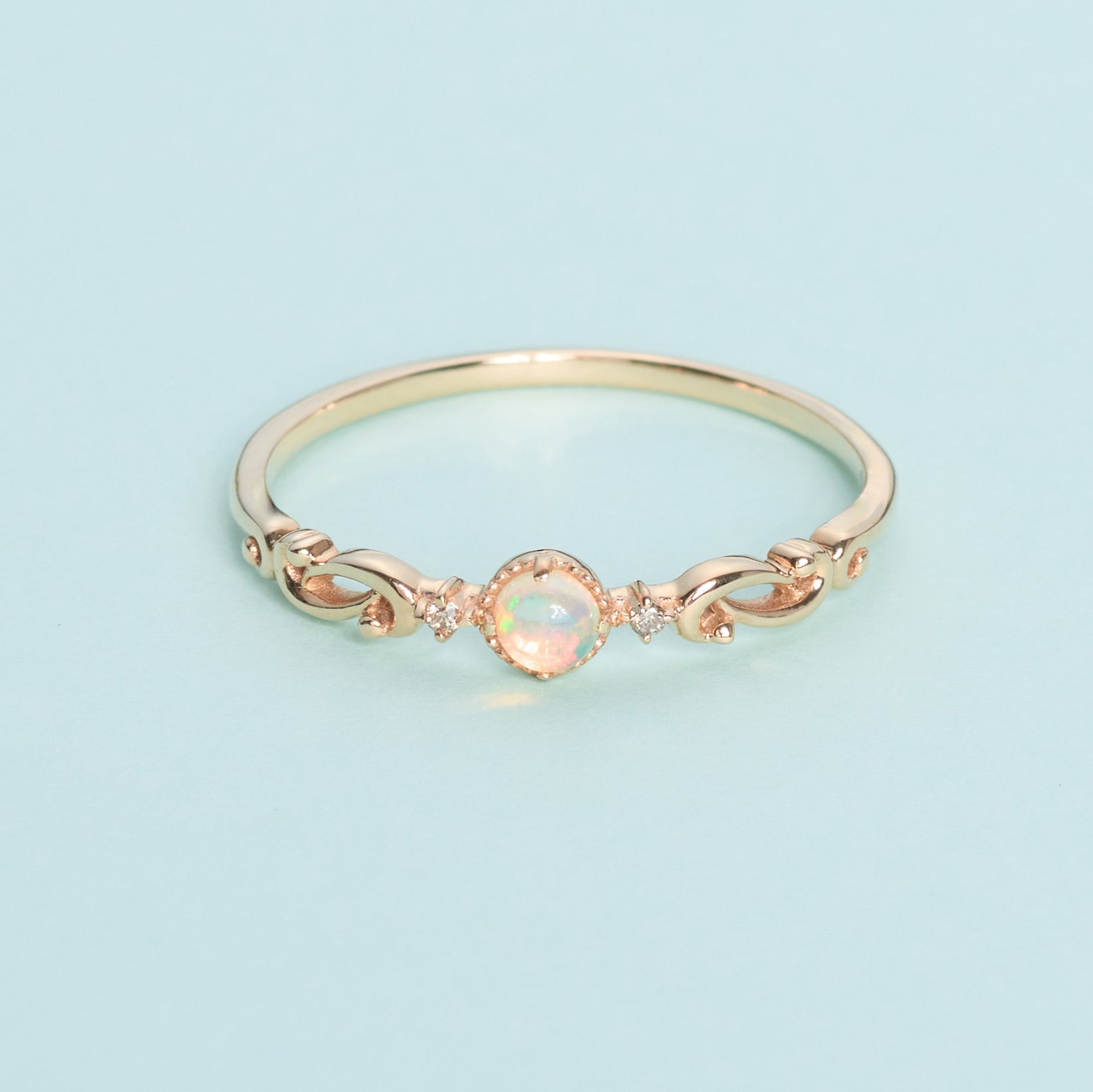 L&Co.(エルアンドコー)】 リング｜K10 オパールリング(31-4815) – L&Co.