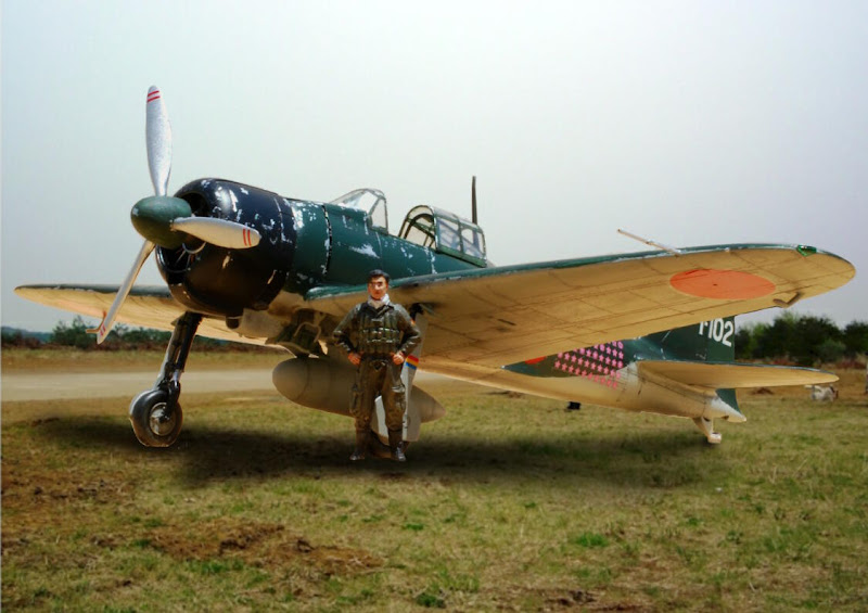 零式艦上戦闘機21型・航空母艦「翔鶴」所属・岩本徹三飛曹機
