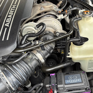 124スパイダーのハーフボディカバー・ABARTH ・アバルト・幌車・幌