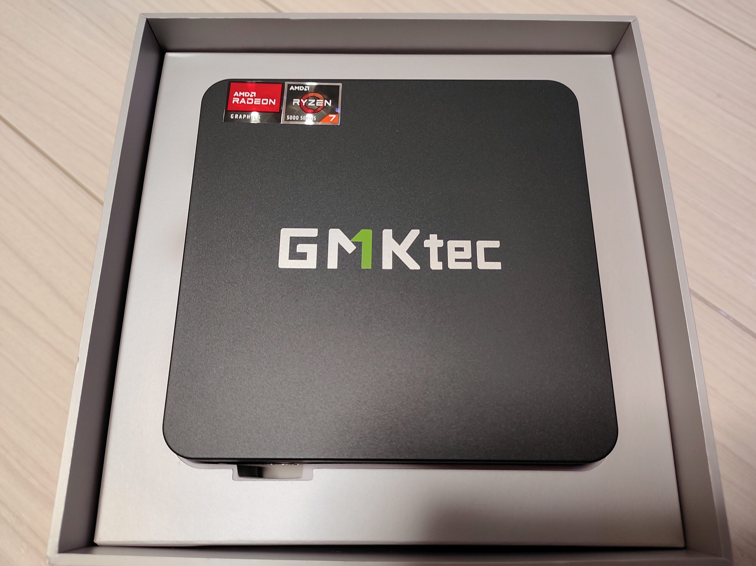 写真付き]GMKtec NucBox M5(AMD Ryzen 7 5825U)のレビュー