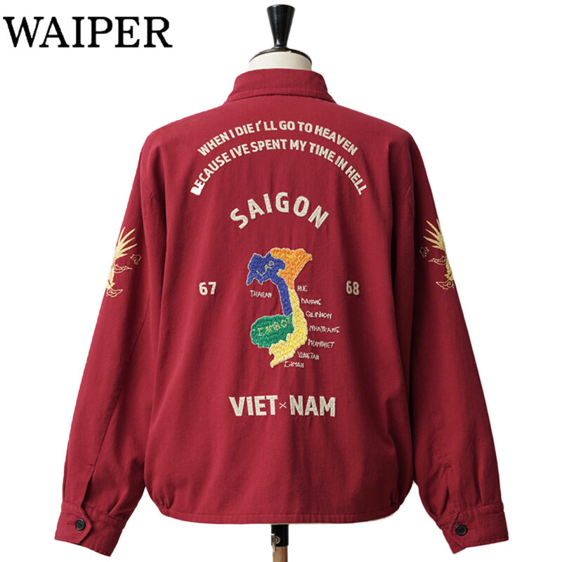 WAIPER.incワイパーSOUVENIRVIETNAMJACKETベトナムジャケットWP115