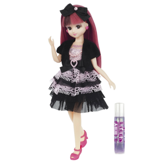 メイクアップドレス セレブピンク｜商品情報｜リカちゃん｜タカラトミー