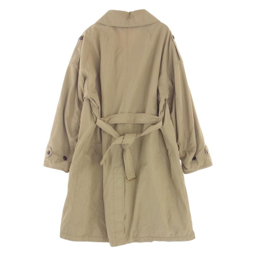 VISVIM 19AW 0119205013009 DASHIELL 中綿トレンチ コート ベージュ