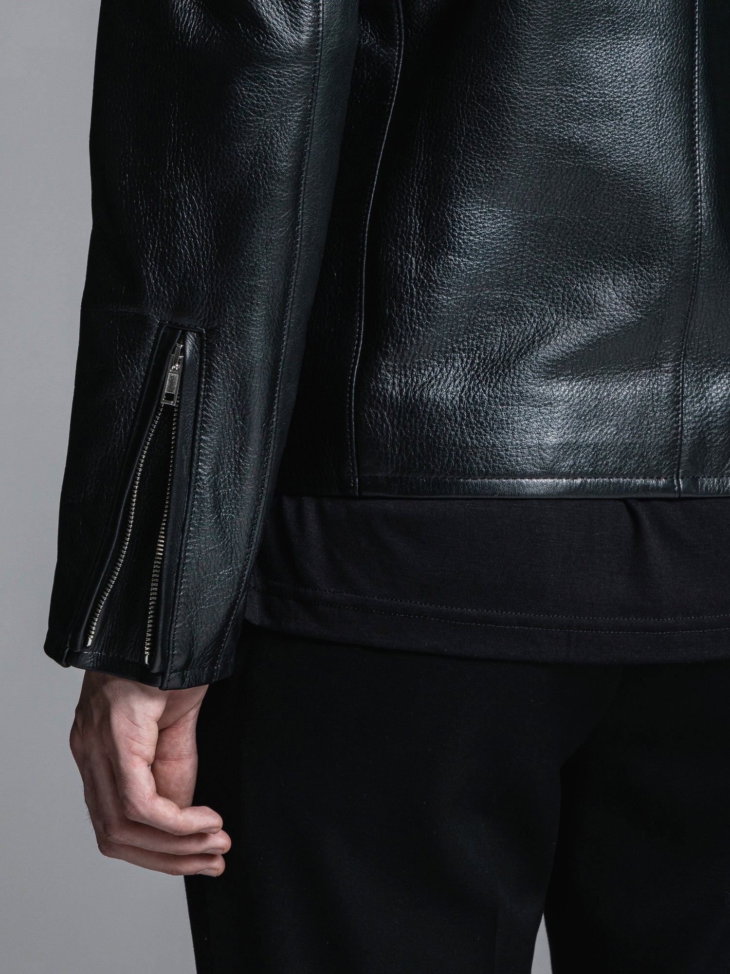 LEATHER SINGLE RIDERS JACKET | レザーシングルライダースジャケット