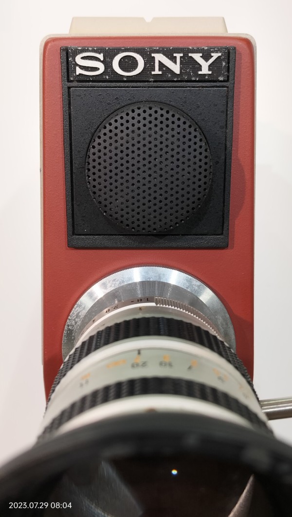1969/昭和44/SONY/AVC-3500/撮像管/ファインダーはブラウン管/グッド