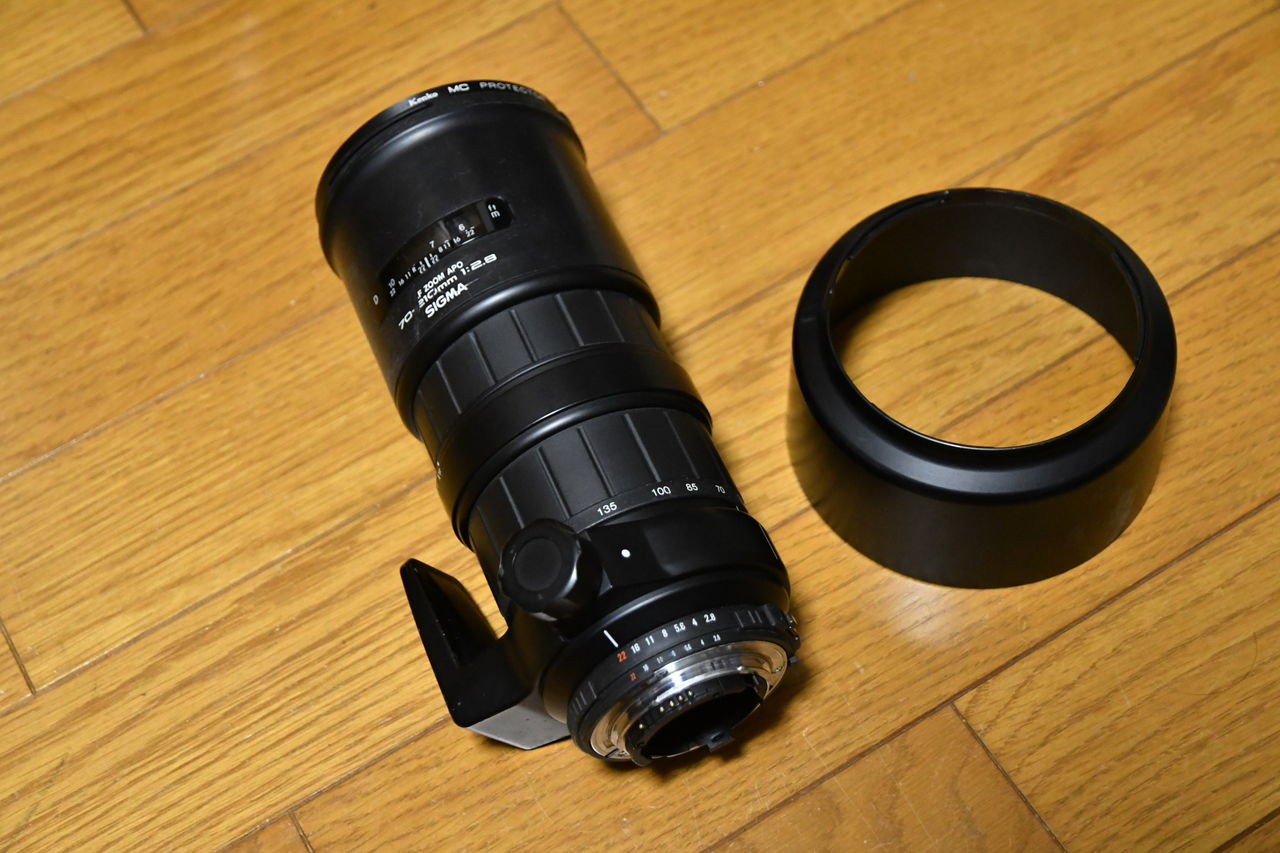 ジャンクなSigma APO 70-210mm F2.8ゲット : ねこめしのよなよな工房ブログ