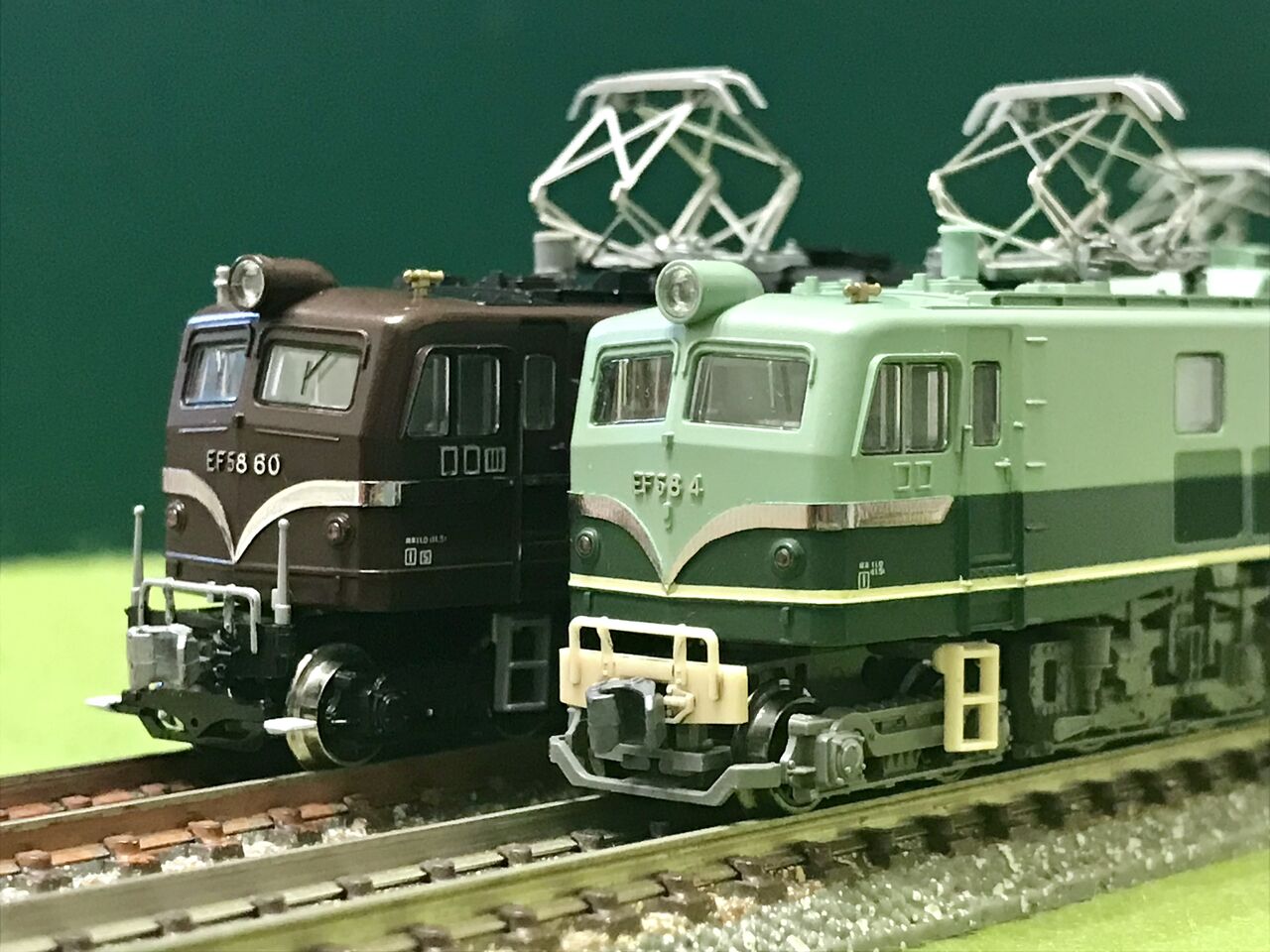 KATOの「EF58-4」と「EF58-60」を並べてみました。 : エヌゲ道 since