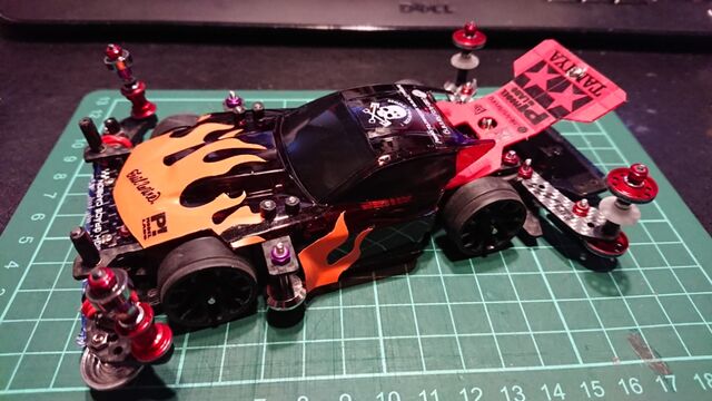 ミニ四駆】染めたラウディーブルを完成させた～ : サブカル”ダディ