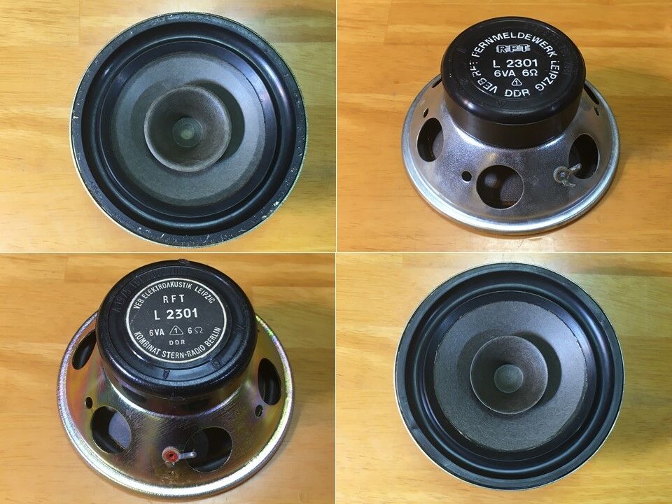 東独RFT ビンテージ L2301 13cm口径傑作フルレンジユニットシステム