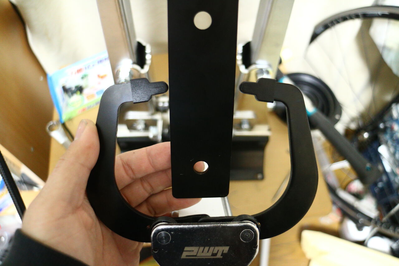 PWT の振れ取り台を導入 : だらだらポタリング