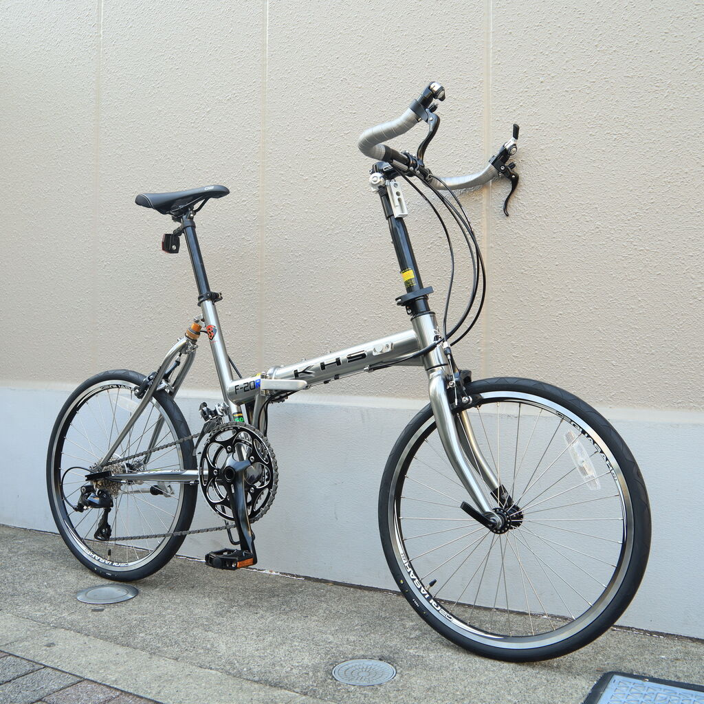 KHS F-20R[クロームシルバー][マットブラック]が入荷しています