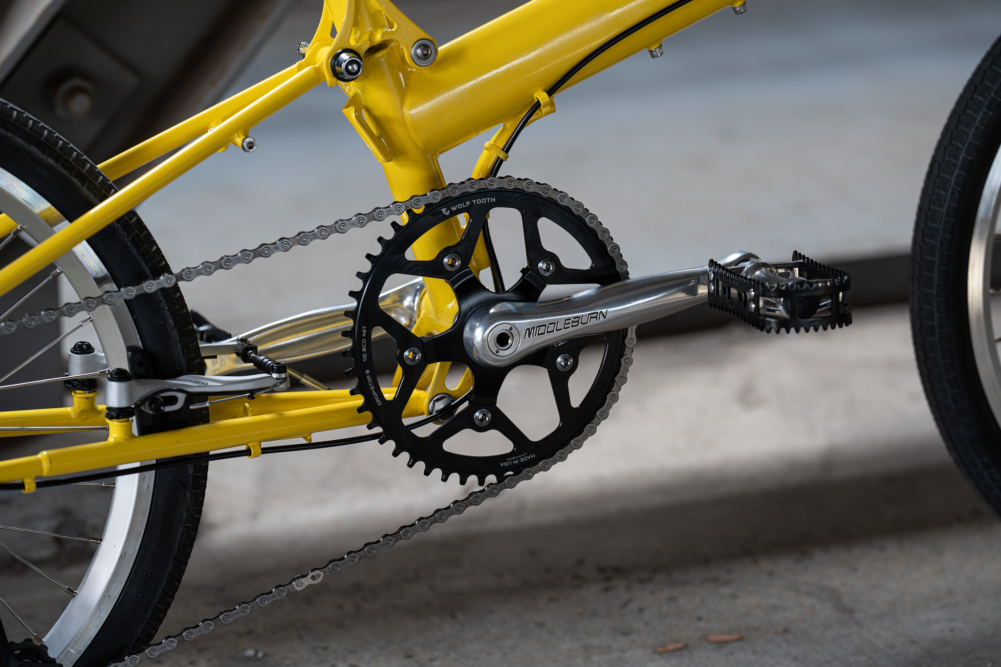 MIDDLEBURN* RS7 MTB X-type crank (silver) - BLUE LUG ONLINE STORE